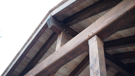 cedar roof deck